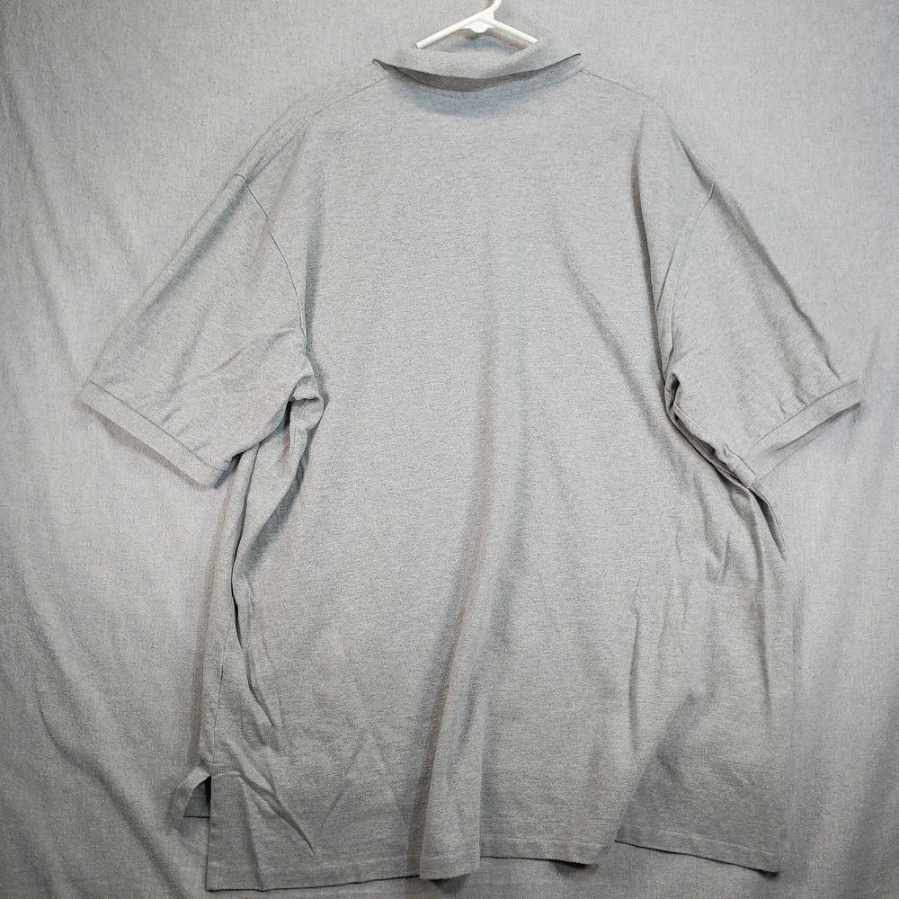 Polo Ralph Lauren Gray Cotton Polo Shirt 3XLT Big Tall Classic Fit Preppy Casual
